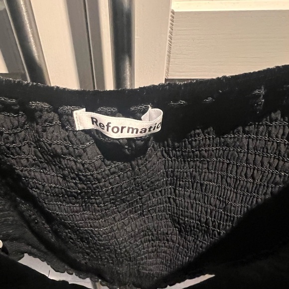 Reformation long sleeve velvet top - Picture 5 of 6